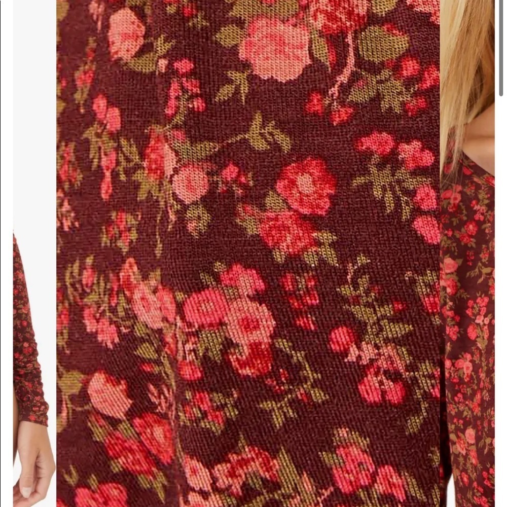 Free People Kaya Print Cutout Bodysuit - Medium - Picture 5 of 5